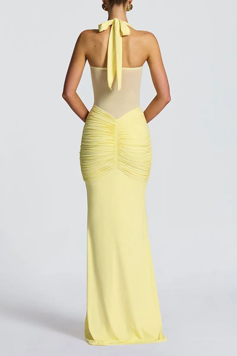 Trumpet-Mermaid Maxi Polyester Semi-Formal Dresses 949331507745 sold by Cocomelody product image thumbnail 2