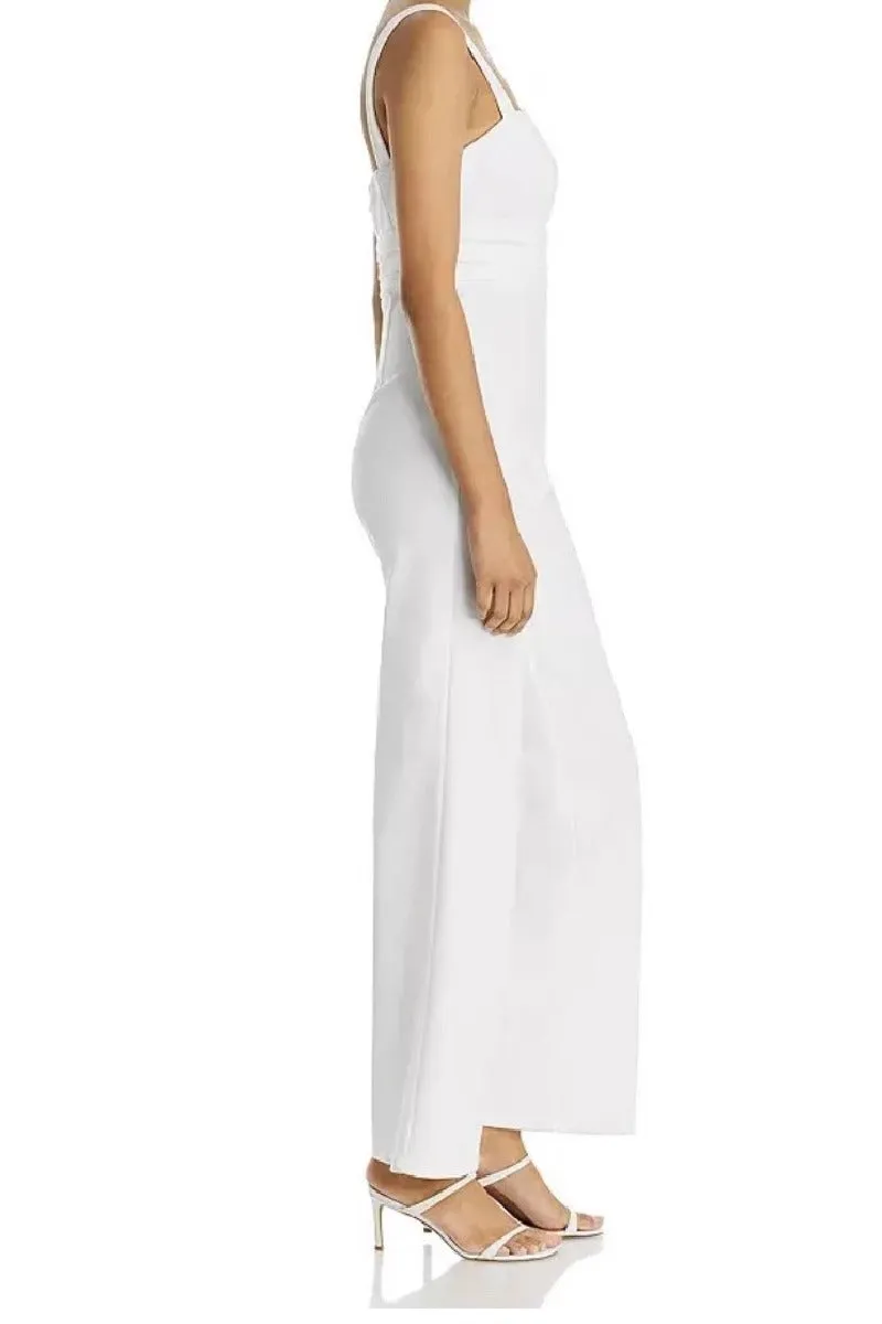 V-Neck Ankle Length Chiffon Wedding Jumpsuit 969348227585 sold by Cocomelody product image thumbnail 3