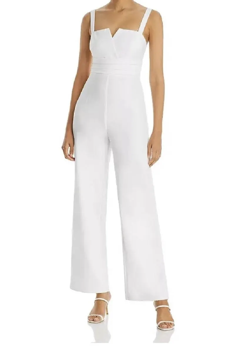 V-Neck Ankle Length Chiffon Wedding Jumpsuit 969348227585 sold by Cocomelody