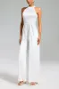 Halter Floor Length Chiffon Wedding Jumpsuit 857509518185 sold by Cocomelody