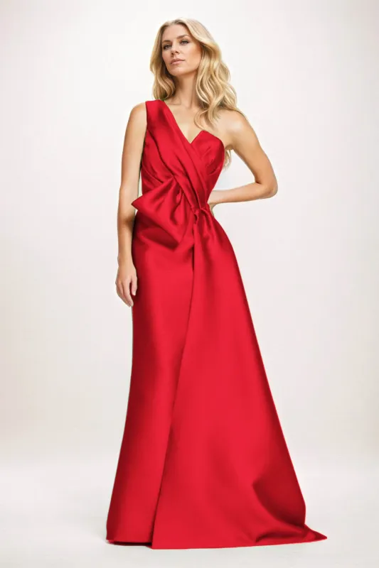 Sheath-Column Maxi Satin Mother of the Bride Dresses CM0410 sold by Cocomelody