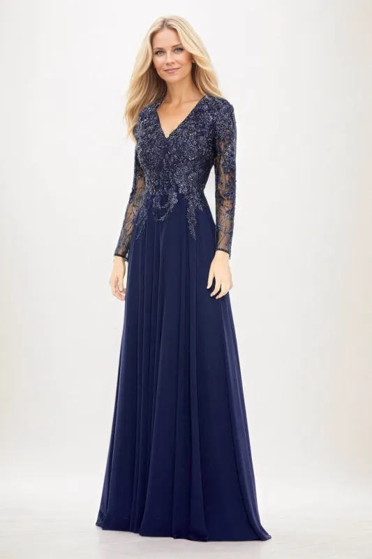 A-Line Maxi Chiffon Mother of the Bride Dresses CM0396 sold by Cocomelody