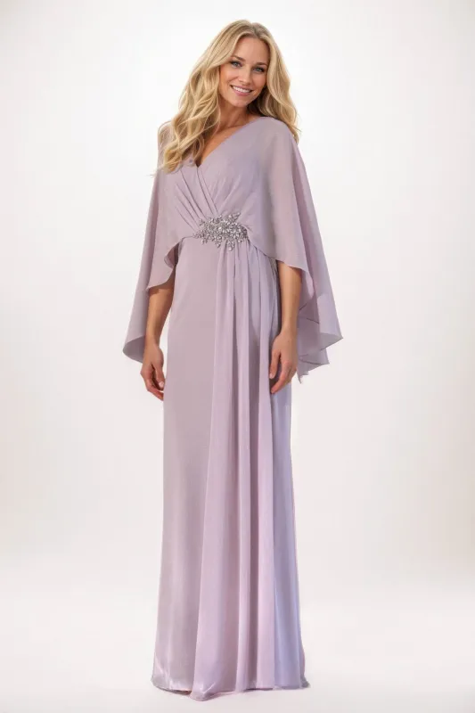 Sheath-Column Maxi Chiffon Mother of the Bride Dresses CM0389 sold by Cocomelody
