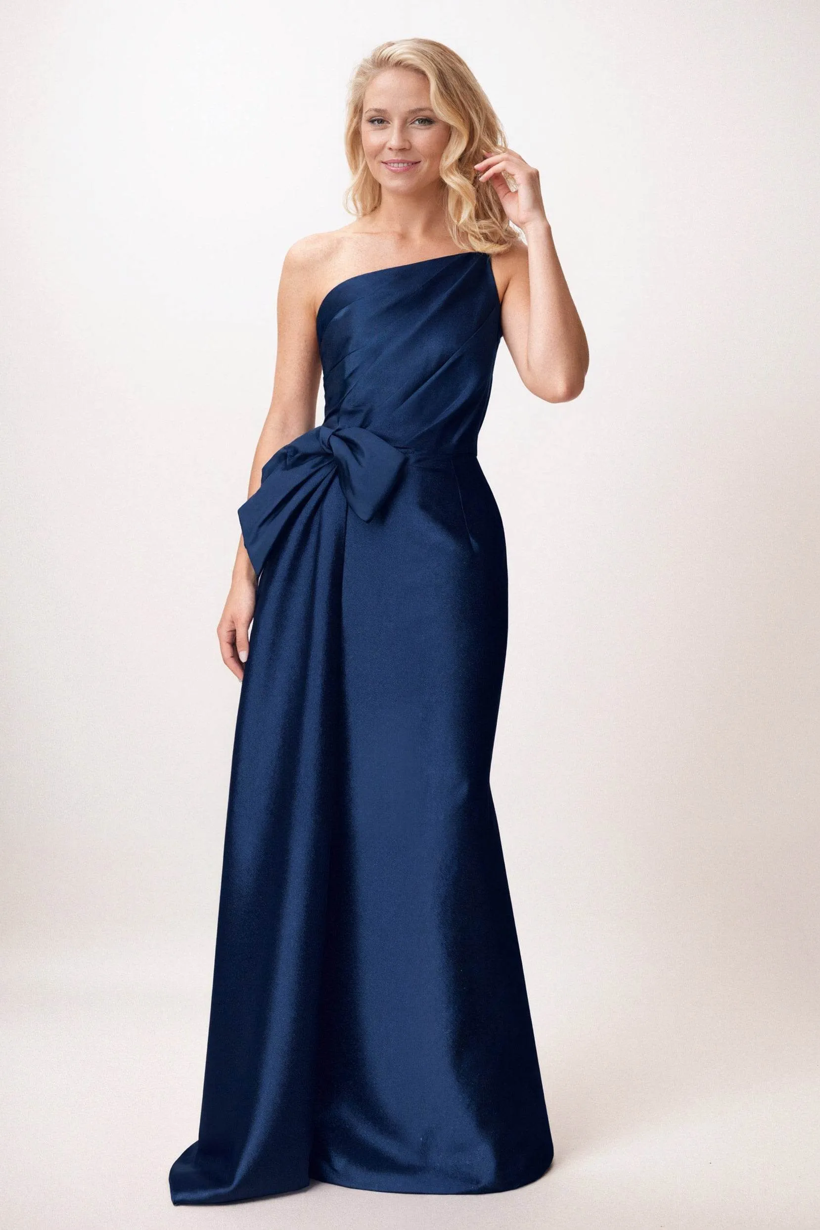 Trumpet-Mermaid Maxi Satin Mother of the Bride Dresses CM0386 sold by Cocomelody product image thumbnail 3