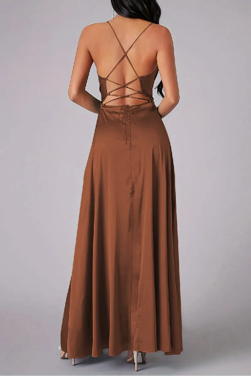 A-line Maxi Stretch Fromal Evening Dresses 865729646697 sold by Cocomelody product image thumbnail 5