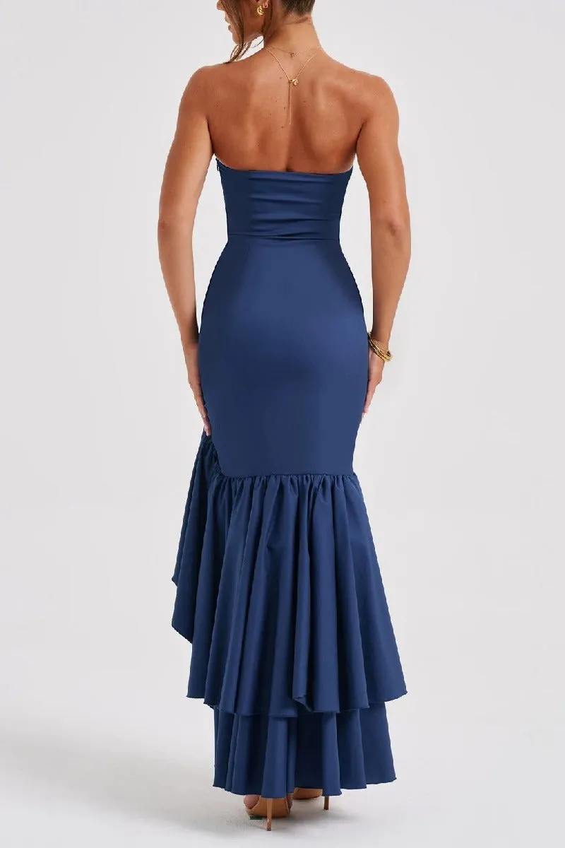 Mermaid High-Low Stretch Fromal Evening Dresses 746074126248 sold by Cocomelody product image thumbnail 2