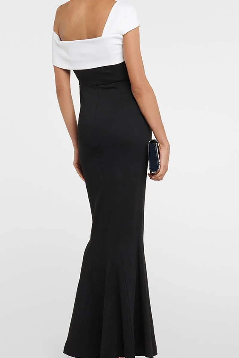 Sheath-Column Floor length Satin Fromal Evening Dresses 727374873214 sold by Cocomelody product image thumbnail 2