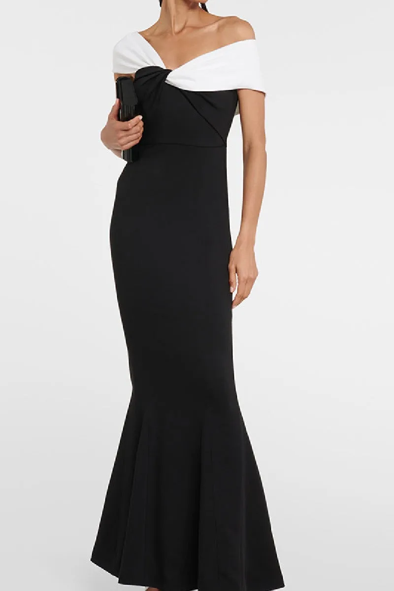 Sheath-Column Floor length Satin Fromal Evening Dresses 727374873214 sold by Cocomelody