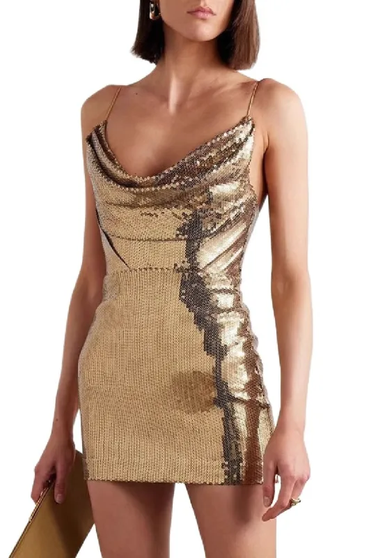 Sheath-Column Mini Sequined Cocktail Wedding Guest Dresses 869529196015 sold by Cocomelody