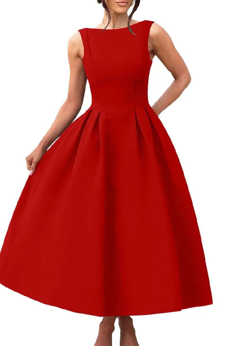 A-Line Midi Satin Formal Evening Dresses B0F4MVVXTZ sold by Cocomelody