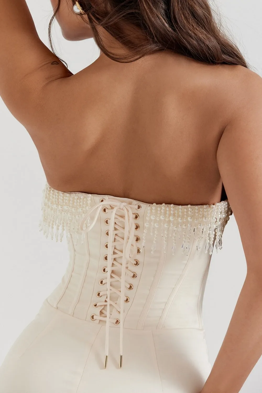 Sheath-Column Midi Satin Formal Evening Dresses 758179401320 sold by Cocomelody product image thumbnail 5