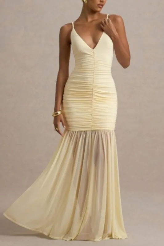 Mermaid Maxi Stretch Formal Evening Dresses 937452234687 sold by Cocomelody