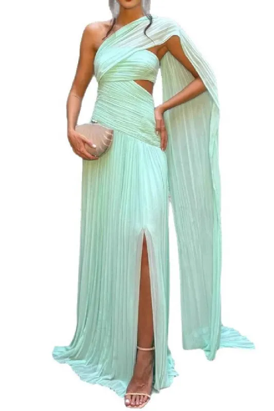 Sheath-Column Maxi Chiffon Formal Evening Dresses 930801984346 sold by Cocomelody