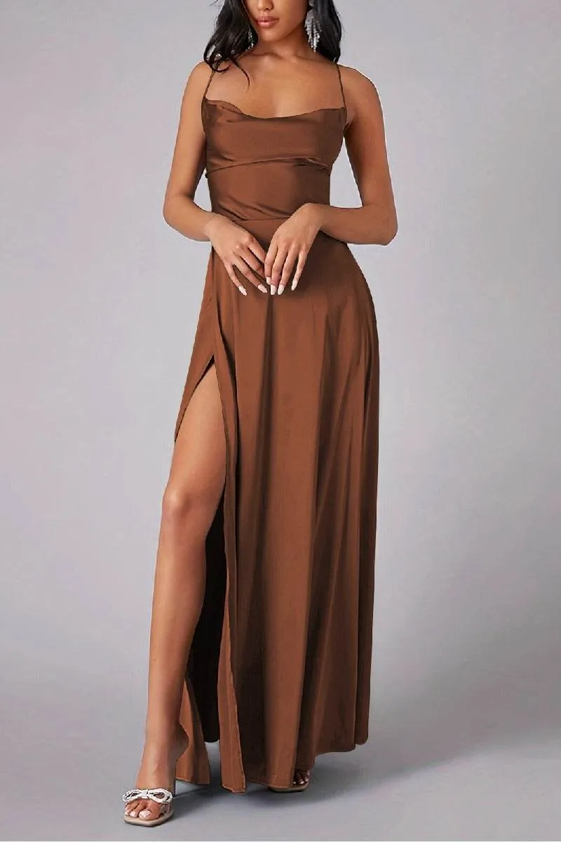 A-line Maxi Stretch Formal Evening Dresses 865729646697 sold by Cocomelody product image thumbnail 4