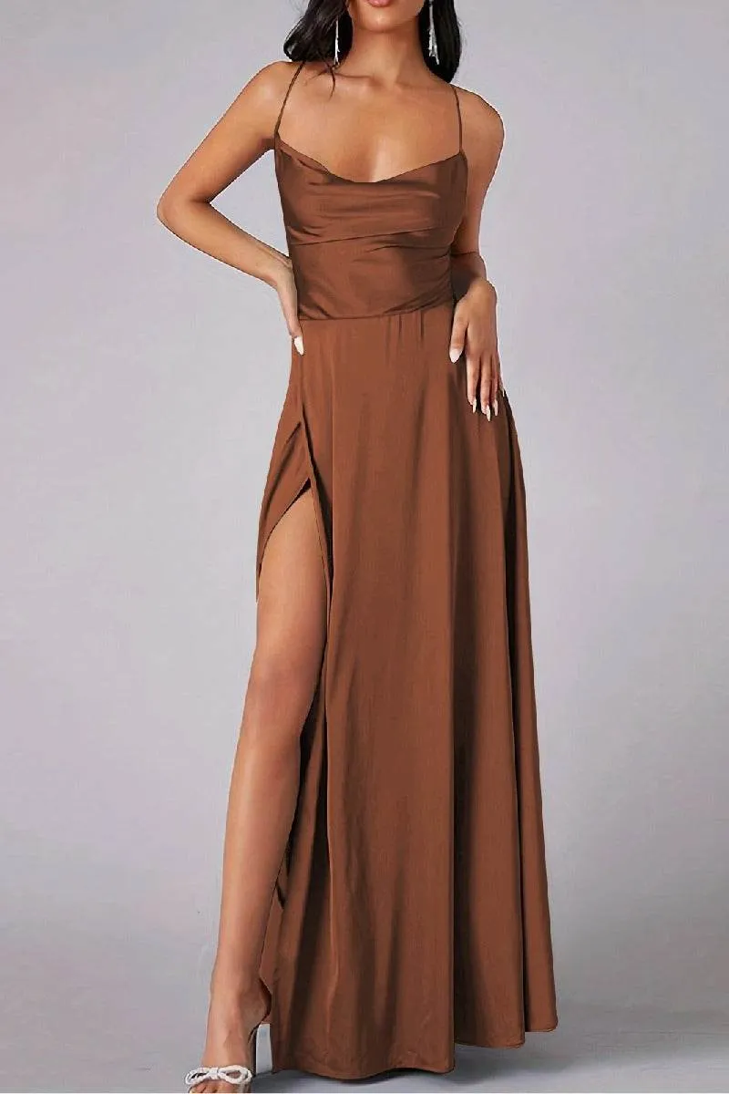 A-line Maxi Stretch Formal Evening Dresses 865729646697 sold by Cocomelody product image thumbnail 5
