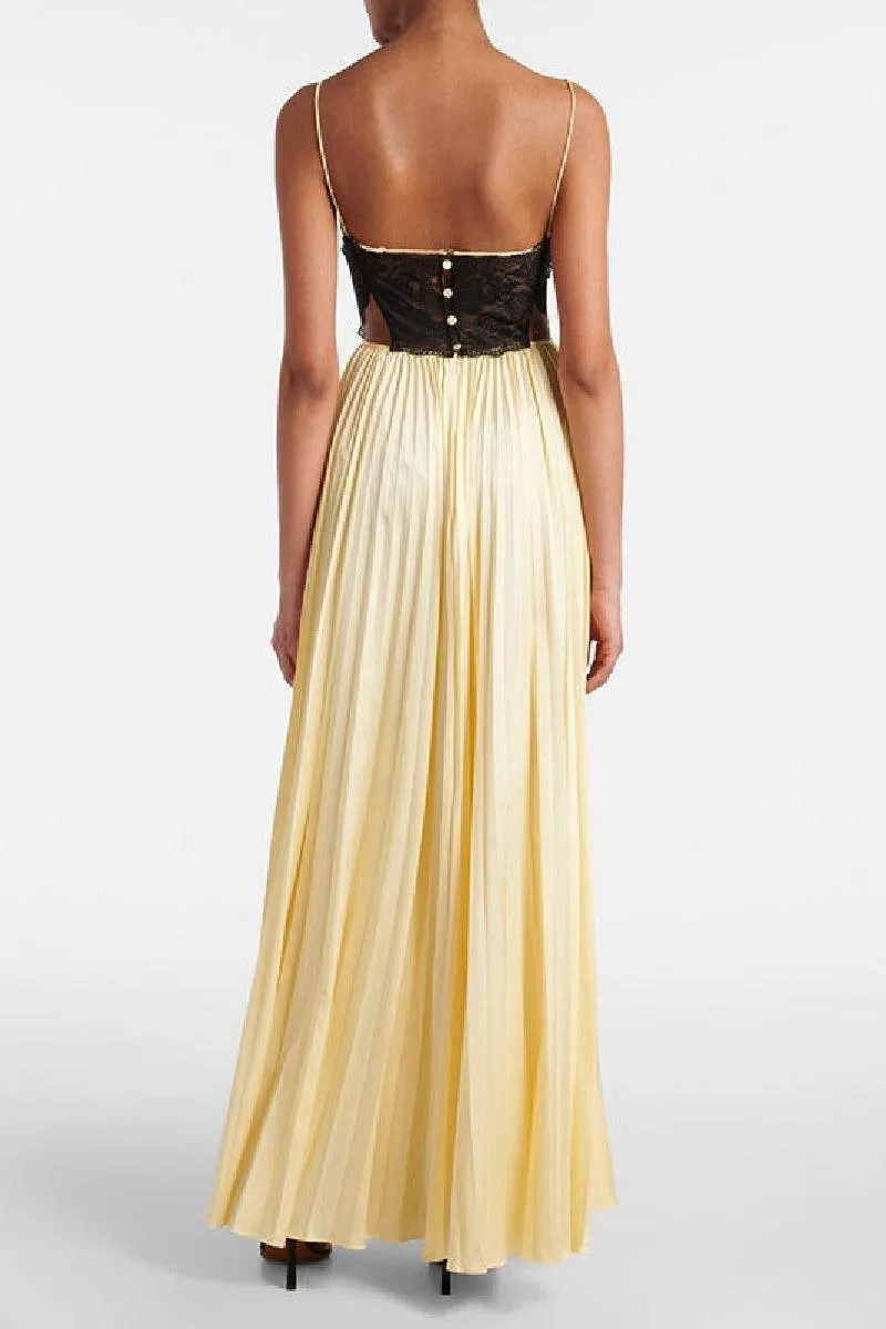 A-line Maxi Satin Formal Evening Dresses 911216703410 sold by Cocomelody product image thumbnail 2