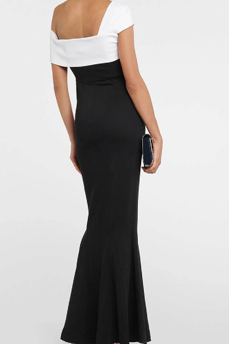 Sheath-Column Maxi Satin Formal Evening Dresses 727374873214 sold by Cocomelody product image thumbnail 2