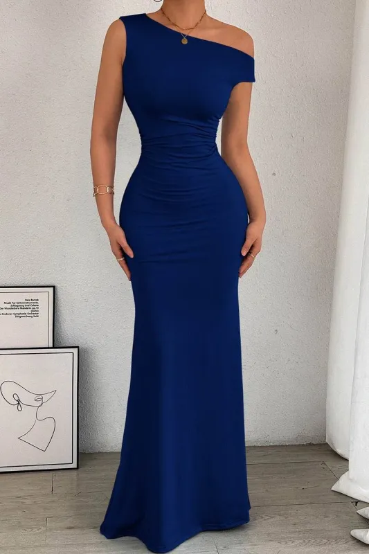 Sheath Maxi Knitted Semi Formal Wedding Guest Dresses 963319574508 sold by Cocomelody