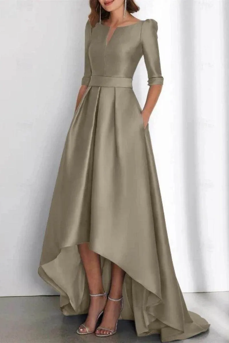 A Line Off The Shoulder Sleeveless Ankle Length Mother Dresses CM0337CR sold by Cocomelody product image thumbnail 3