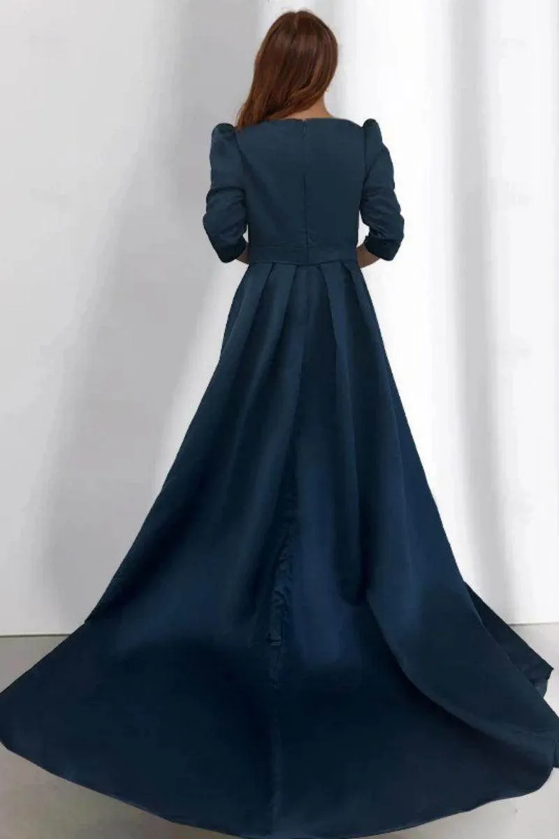 A Line Off The Shoulder Sleeveless Ankle Length Mother Dresses CM0337CR sold by Cocomelody product image thumbnail 2