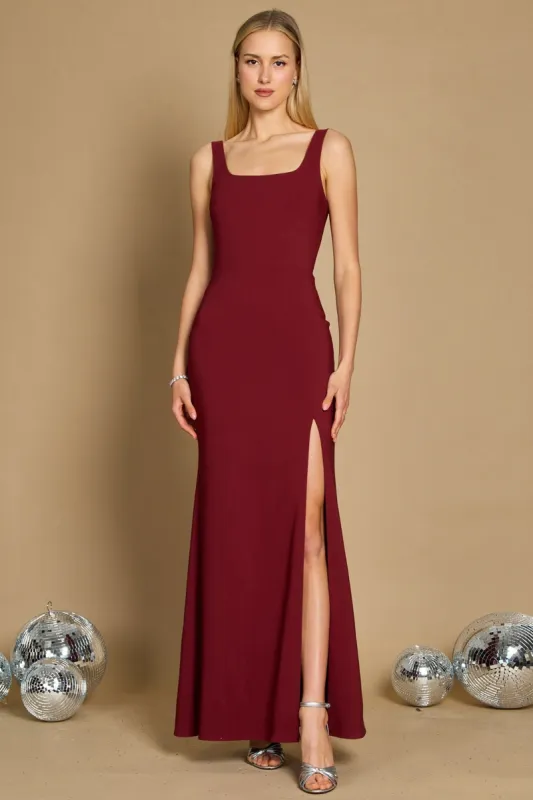 Sheath-Column Floor Length Stretch Satin Dress CG0231 sold by Cocomelody