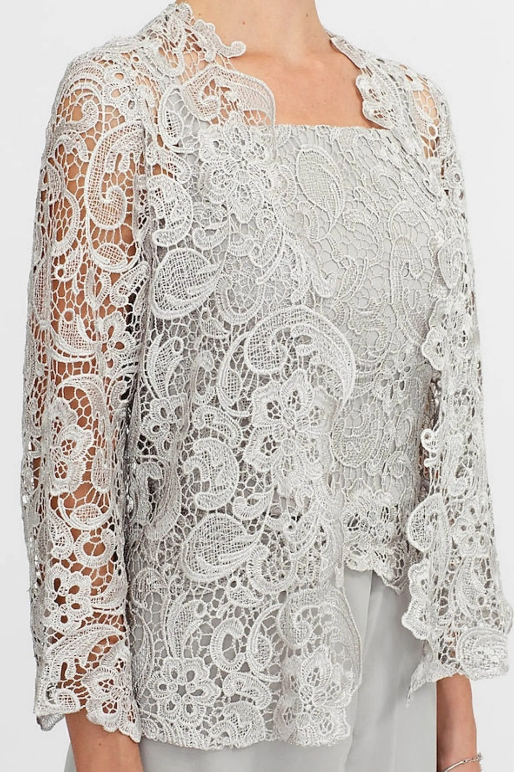 A-Line Floor Length Chiffon Mother of the Bride Dress CM0431 sold by Cocomelody product image thumbnail 3