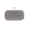 Hand diamond-encrusted dinner bag Hand bag chain small square bag 689059915170 sold by Cocomelody