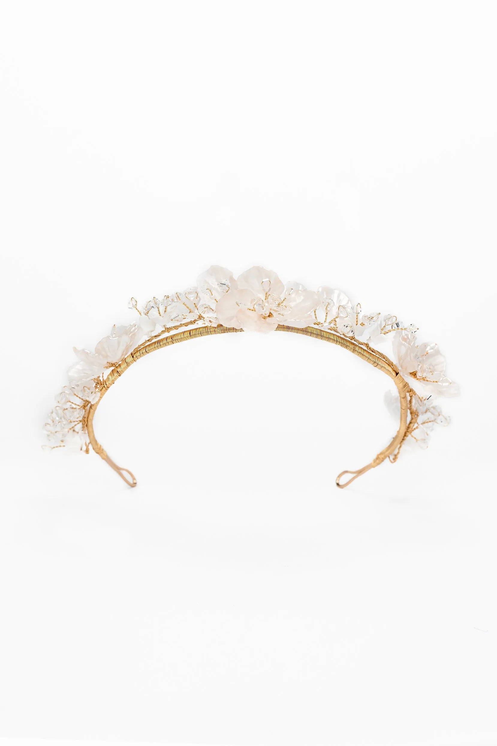 Crystals Flower Headpiece Earrings Jewelry CY0057 sold by Cocomelody product image thumbnail 4