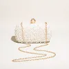 Hand pearl dinner bag diagonal evening bag 689059683528 sold by Cocomelody