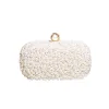 Hand pearl dinner bag diagonal evening bag 689059683528 sold by Cocomelody
