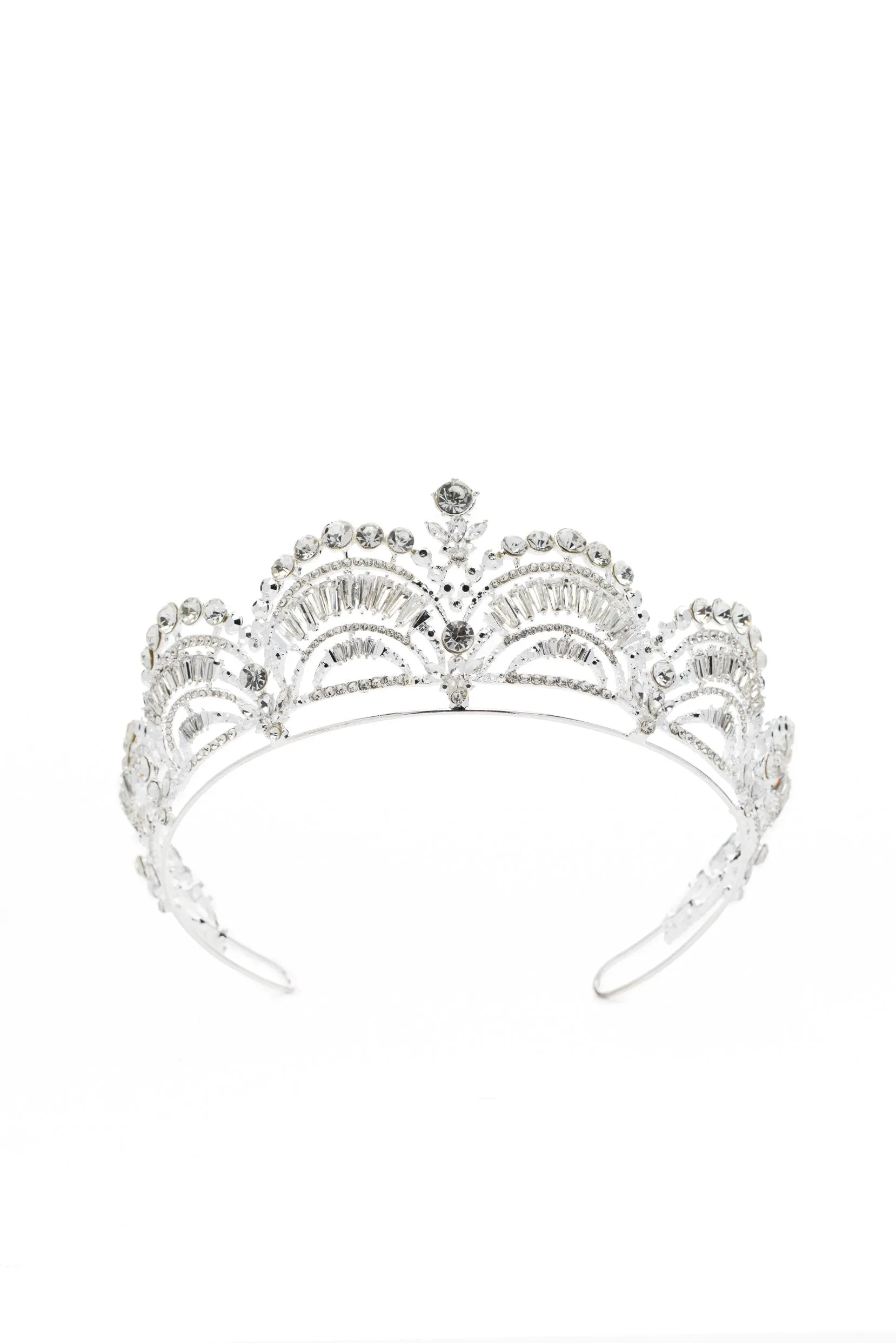 Alloy Tiaras with Rhinestone CH0365 sold by Cocomelody product image thumbnail 2