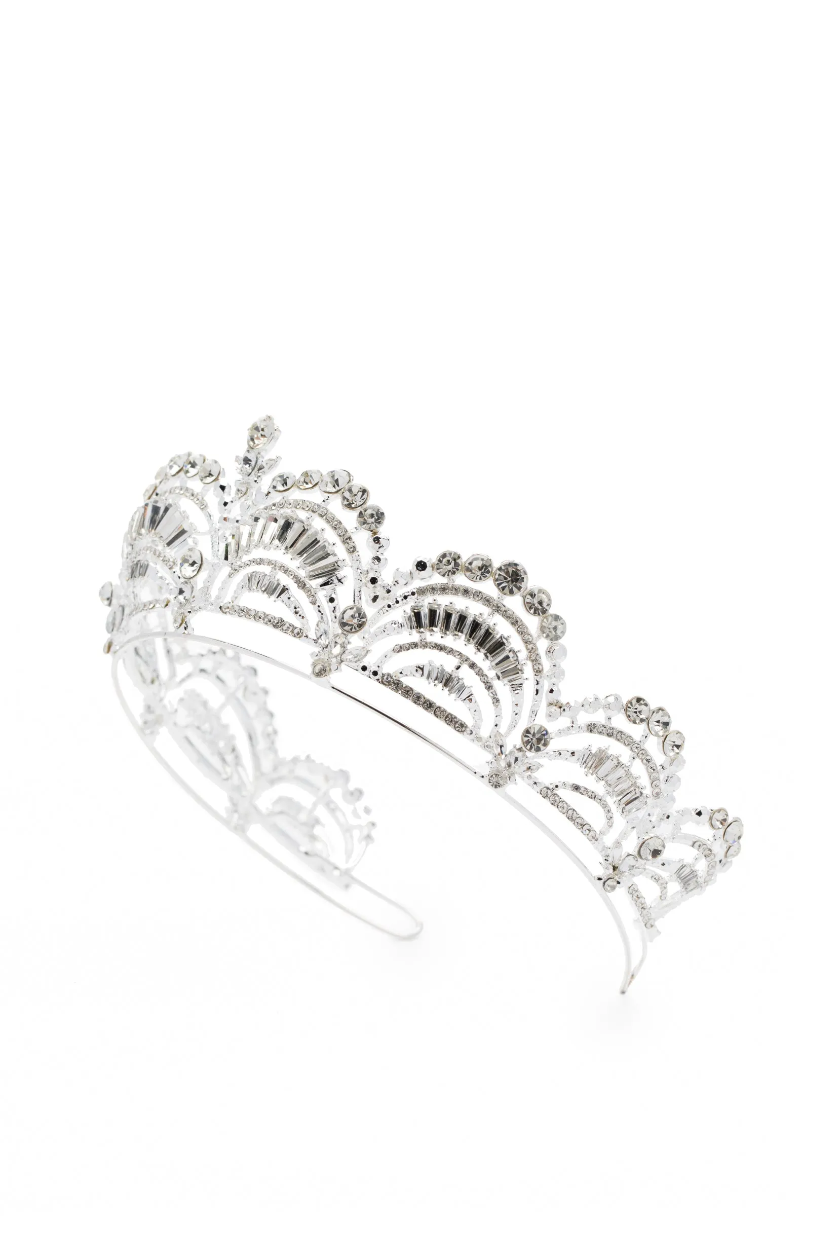 Alloy Tiaras with Rhinestone CH0365 sold by Cocomelody product image thumbnail 4