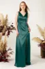 Sheath Sweep Acetate Satin Bridesmaid Dress Formal Dresses CB0502 sold by Cocomelody