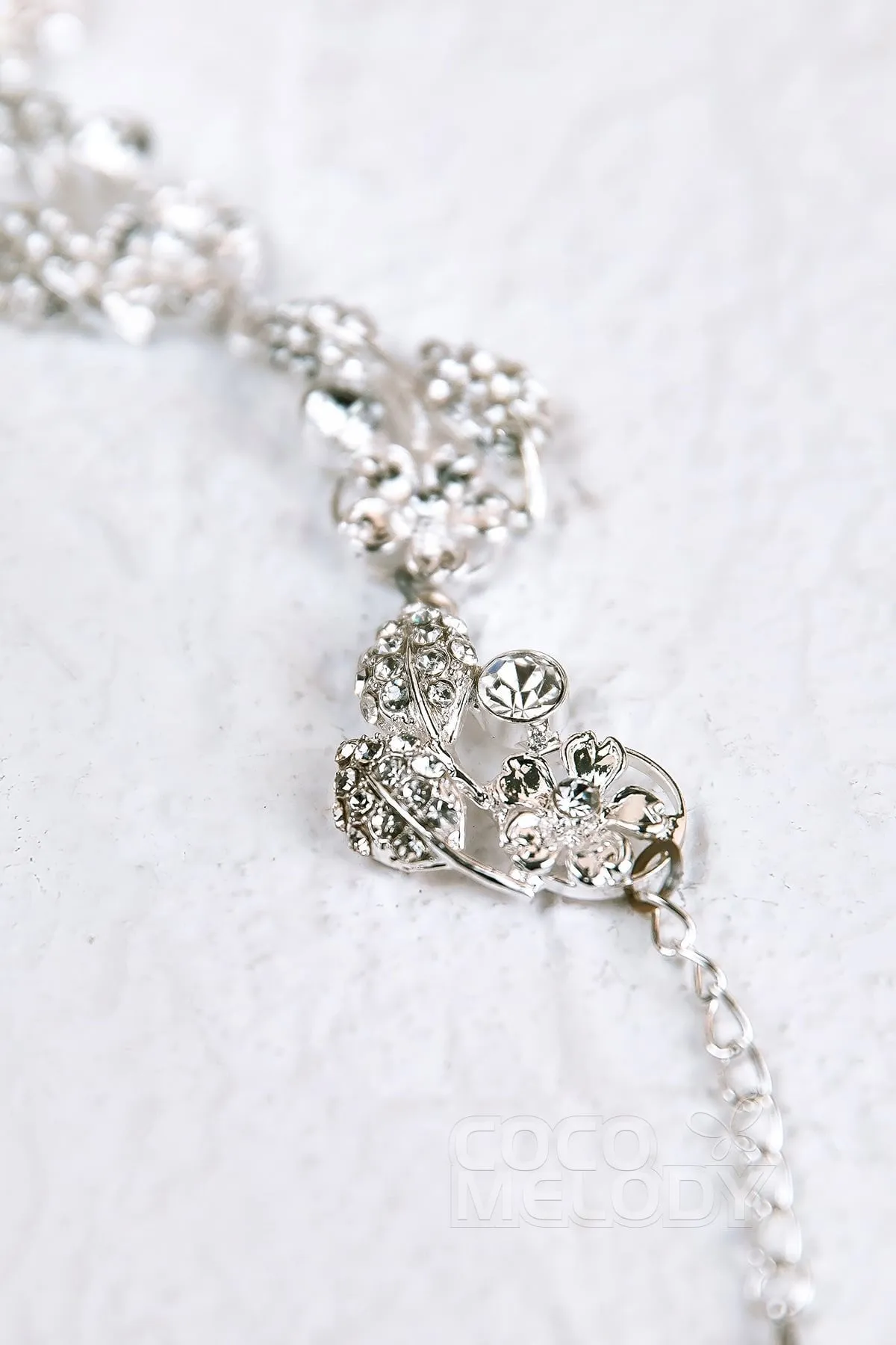 Modern Alloy and Zircon Wedding Bracelets HL17008 sold by Cocomelody product image thumbnail 4