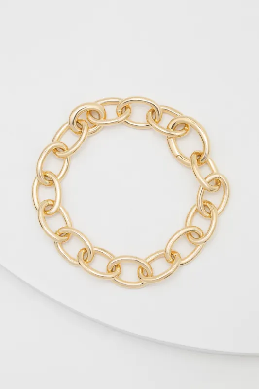 Yellow Gold Plated Bracelets CQ0046 sold by Cocomelody