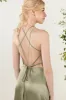 Sheath Sweep Luxe Satin Bridesmaid Dress Formal Dresses CB0501 sold by Cocomelody