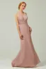 Sheath-Column Floor Length Chiffon Bridesmaid Dress CB0306 sold by Cocomelody