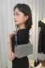 Stylish All Diamond bling rhinestone chain set with diamond Hand full diamond underarm bag 704230461982 sold by Cocomelody