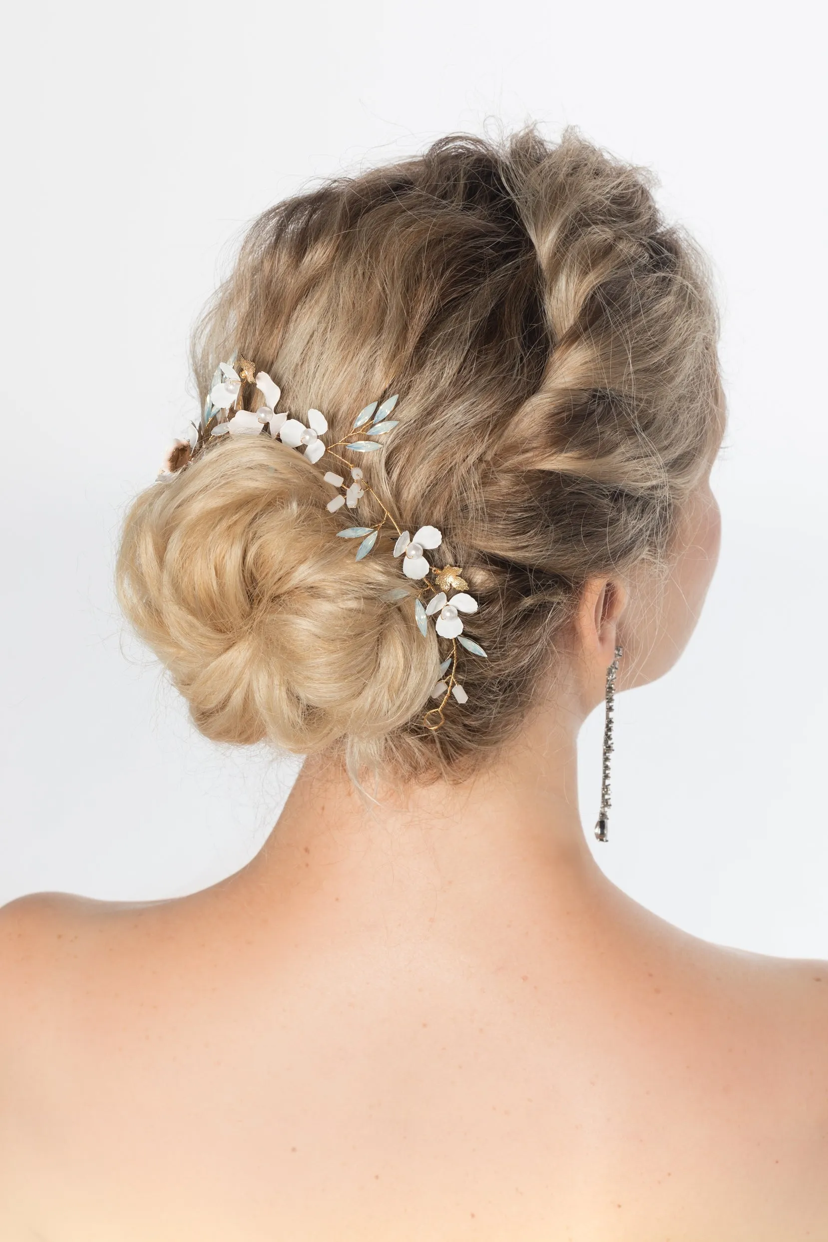 Alloy Headbands with Pearl Rhinestone CH0374 sold by Cocomelody product image thumbnail 3