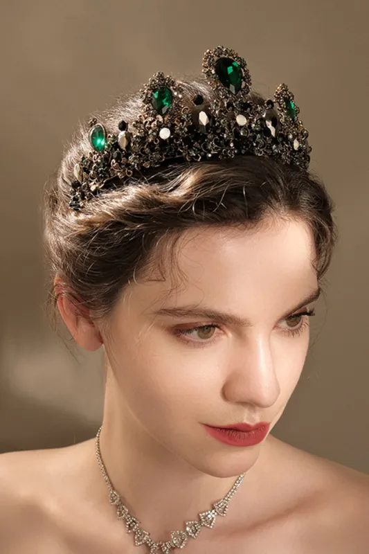 Alloy Tiaras with Rhinestone CH0401 sold by Cocomelody