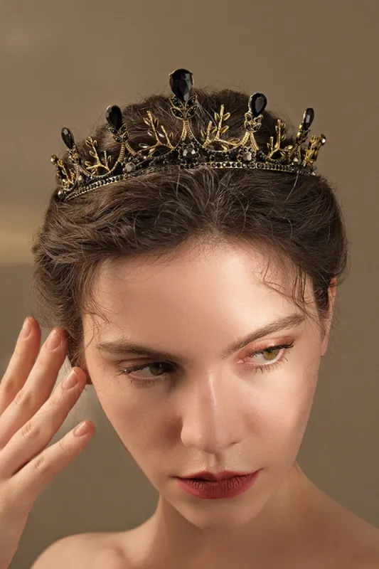 Alloy Tiaras with Rhinestone CH0399 sold by Cocomelody
