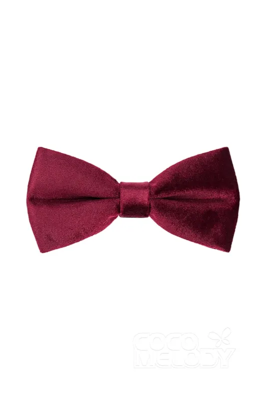 Men's Velvet Bow Ties CL0106 made by Cocomelody