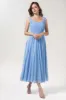 A-Line Tea Length Chiffon Bridesmaid Dress CB0555 sold by Cocomelody
