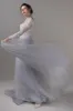 A-Line Chapel Train Lace Tulle Wedding Dress CW2809 sold by Cocomelody