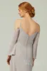 A-Line Floor Length Chiffon Bridesmaid Dress CB0307 sold by Cocomelody