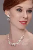Zircon Wedding Necklace and Earrings Jewelry JS17005 sold by Cocomelody