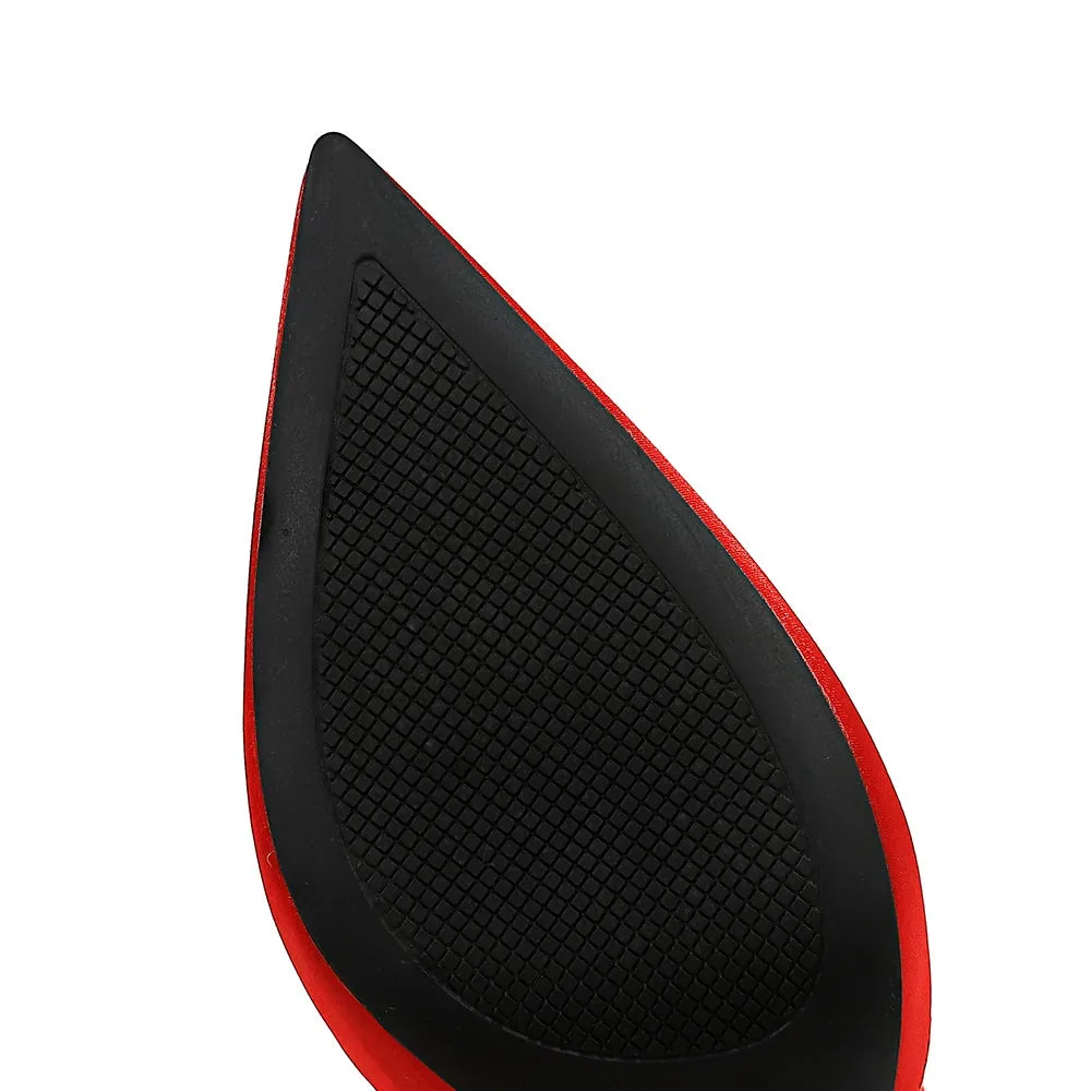 Champagne Satin Pointy Stiletto Heels 674228626275 sold by Cocomelody product image thumbnail 5