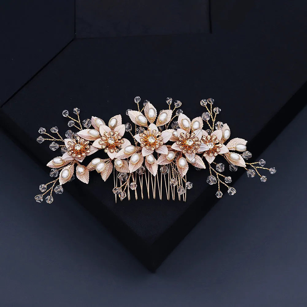 Bride Hair Comb Wedding Hair Accessories for Brides 628657991507 sold by Cocomelody product image thumbnail 4