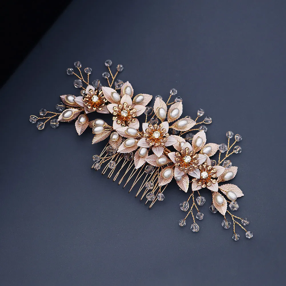 Bride Hair Comb Wedding Hair Accessories for Brides 628657991507 sold by Cocomelody product image thumbnail 2