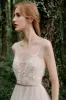 A-Line Sweep-Brush Train Lace Tulle Wedding Dress CW2754 sold by Cocomelody